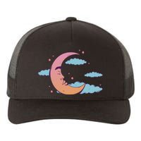 Sleeping Moon Cloud Yupoong Adult 5-Panel Trucker Hat