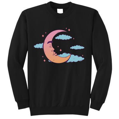 Sleeping Moon Cloud Sweatshirt