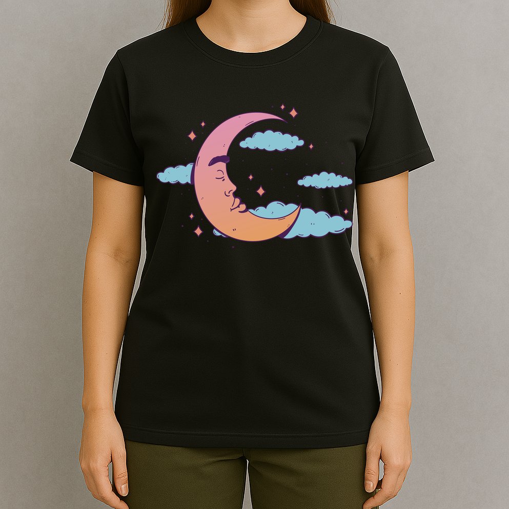 Sleeping Moon Cloud T-Shirt