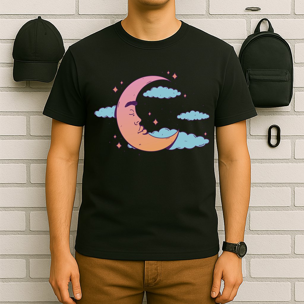 Sleeping Moon Cloud T-Shirt