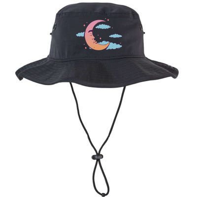 Sleeping Moon Cloud Bucket Hat