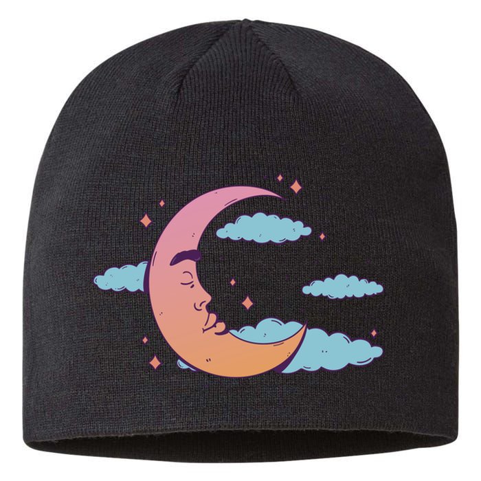 Sleeping Moon Cloud Sustainable Beanie