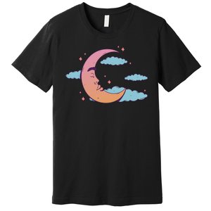 Sleeping Moon Cloud Premium T-Shirt