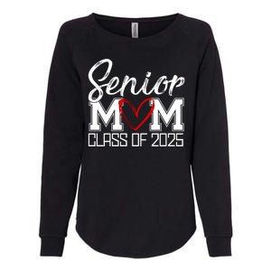 Senior Mom Class Of 2025 Heart Womens California Wash Sweatshirt