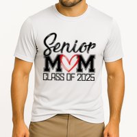 Senior Mom Class Of 2025 Heart Cooling Performance Crew T-Shirt