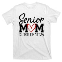 Senior Mom Class Of 2025 Heart T-Shirt