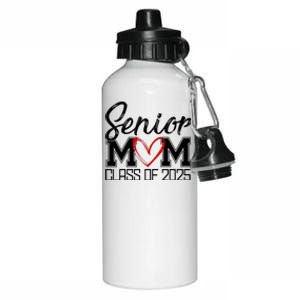 Senior Mom Class Of 2025 Heart Aluminum Water Bottle