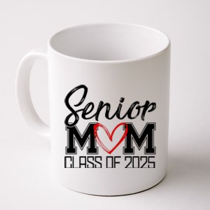 Senior Mom Class Of 2025 Heart Coffee Mug