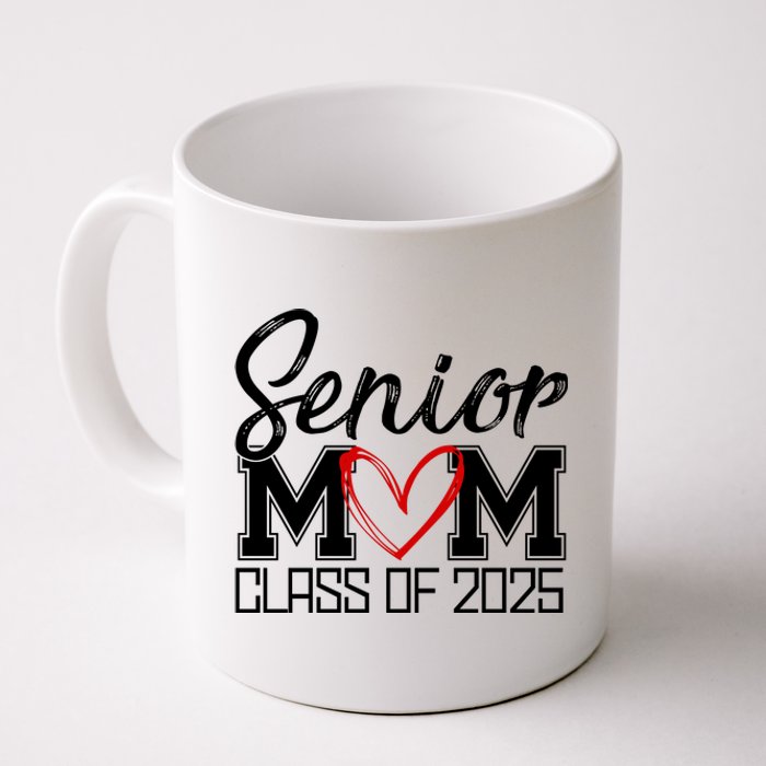 Senior Mom Class Of 2025 Heart Coffee Mug