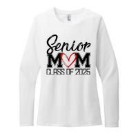 Senior Mom Class Of 2025 Heart Womens CVC Long Sleeve Shirt