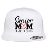 Senior Mom Class Of 2025 Heart Flatbill Hat
