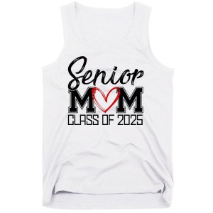 Senior Mom Class Of 2025 Heart Tank Top