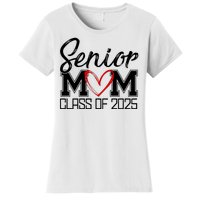 Senior Mom Class Of 2025 Heart Women's T-Shirt