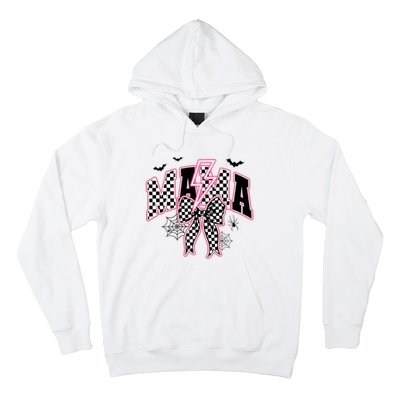 Spooky Mama Coquette Bow Halloween Hoodie