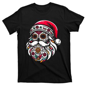 Santa Mexico Calavera Christmas T-Shirt