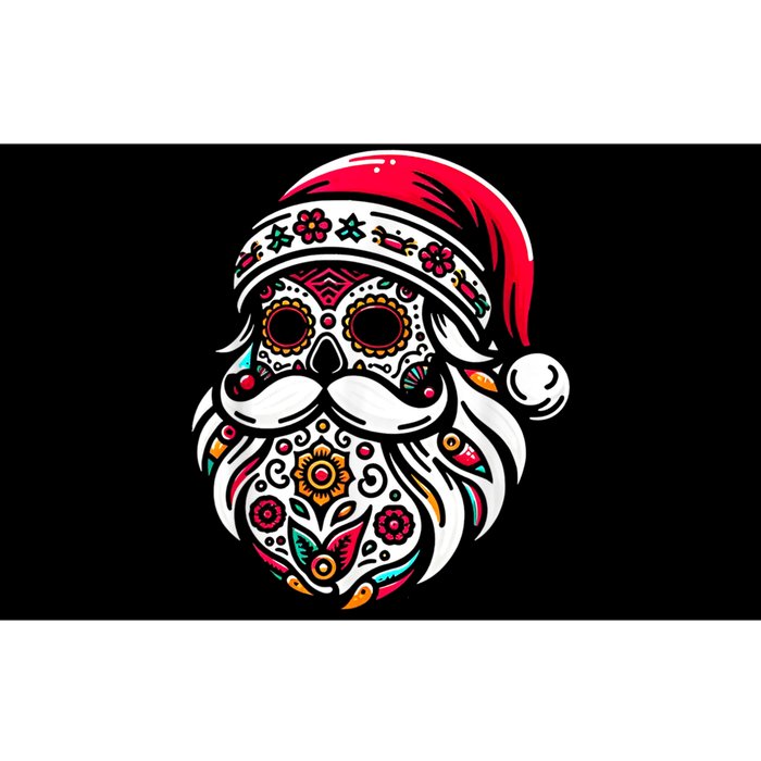 Santa Mexico Calavera Christmas Bumper Sticker