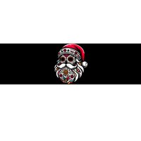 Santa Mexico Calavera Christmas Bumper Sticker