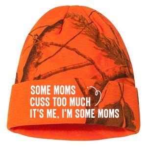 Some Moms Cuss Too Much, It's Me, I'm Some Moms Kati Licensed 12" Camo Beanie