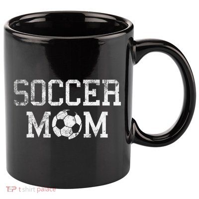 Soccer Mama Clothing Retro Vintage Soccer Mom 11oz C Handle Ceramic Mug
