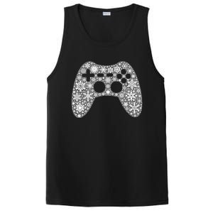 Snowflake Merry Christmas Gamers Controller Video Game Meaningful Gift PosiCharge Competitor Tank