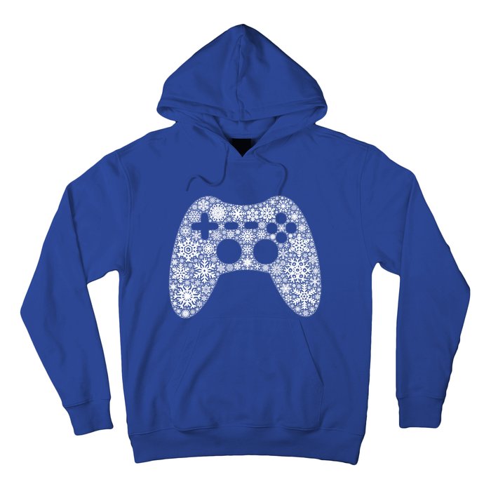 Snowflake Merry Christmas Gamers Controller Video Game Meaningful Gift Hoodie