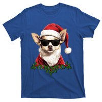 Sassy Mexican Chihuahua Santa Xmas Cool Chihuahua Christmas Gift T-Shirt