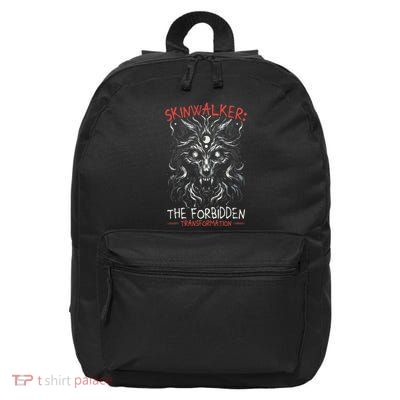 Skinwalker Mythical Creature Folklore Urban Legend 16 in Basic Backpack