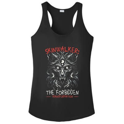 Skinwalker Mythical Creature Folklore Urban Legend Ladies PosiCharge Competitor Racerback Tank