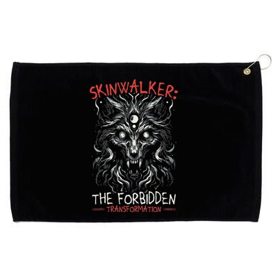 Skinwalker Mythical Creature Folklore Urban Legend Grommeted Golf Towel