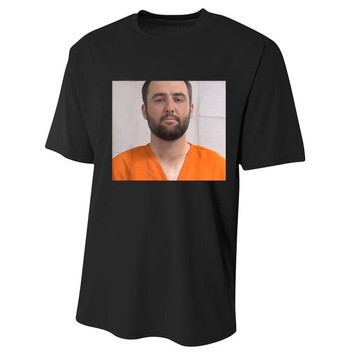 Scottie Mugshot Color Photo Only Performance Sprint T-Shirt