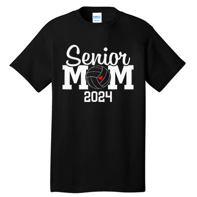 Senior Mom Class Of 2024 Volleyball Mom Graduation Tall T-Shirt