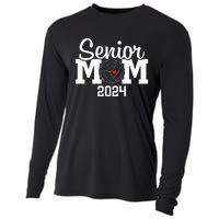 Senior Mom Class Of 2024 Volleyball Mom Graduation Cooling Performance Long Sleeve Crew