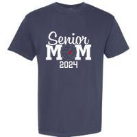 Senior Mom Class Of 2024 Volleyball Mom Graduation Garment-Dyed Heavyweight T-Shirt