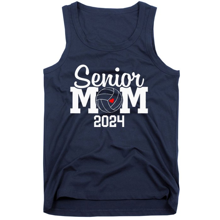 Senior Mom Class Of 2024 Volleyball Mom Graduation Tank Top