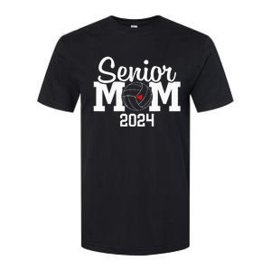 Senior Mom Class Of 2024 Volleyball Mom Graduation Softstyle CVC T-Shirt