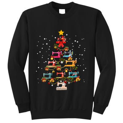 Sewing Machine Christmas Tree Christmas Ornament Sweatshirt