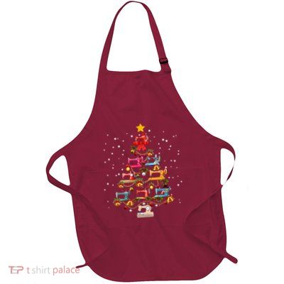 Sewing Machine Christmas Tree Christmas Ornament Apron