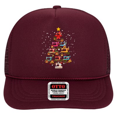 Sewing Machine Christmas Tree Christmas Ornament Trucker Hat