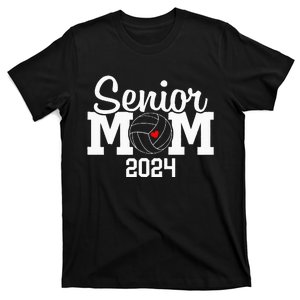 Senior Mom Class Of 2024 Volleyball Mom Graduation T-Shirt