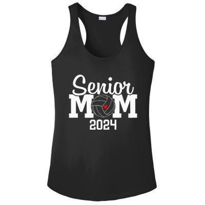 Senior Mom Class Of 2024 Volleyball Mom Graduation Ladies PosiCharge Competitor Racerback Tank