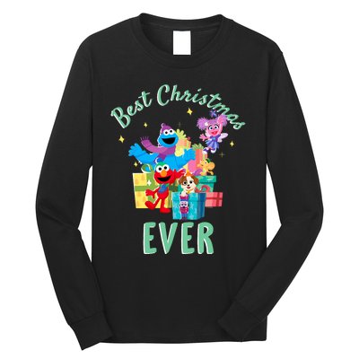 Street Merry Christmas Elmo Tango Abby Cadabby Long Sleeve Shirt