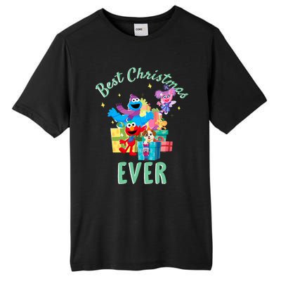 Street Merry Christmas Elmo Tango Abby Cadabby Tall Fusion ChromaSoft Performance T-Shirt