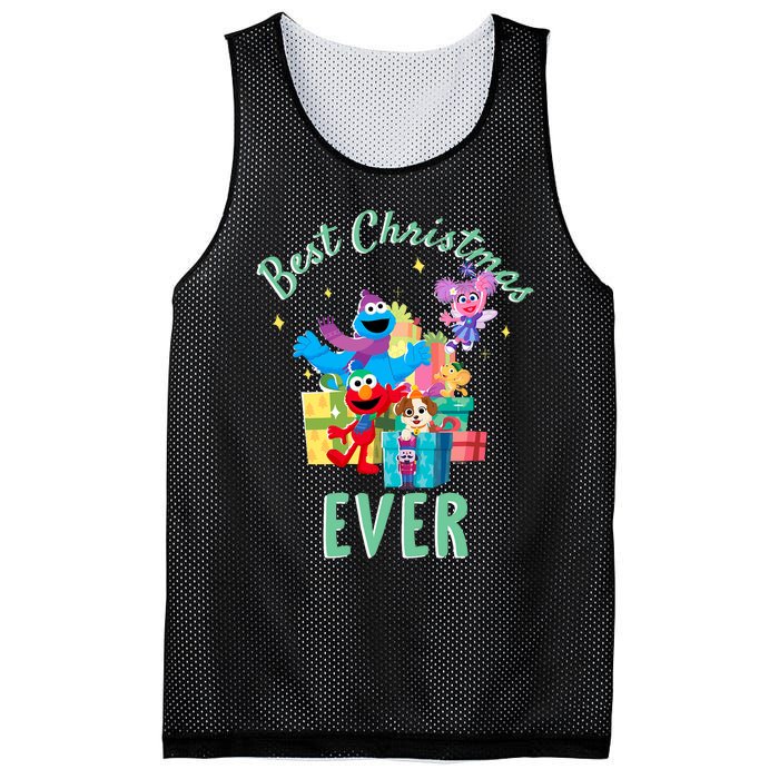 Street Merry Christmas Elmo Tango Abby Cadabby Mesh Reversible Basketball Jersey Tank