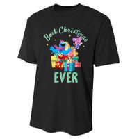 Street Merry Christmas Elmo Tango Abby Cadabby Performance Sprint T-Shirt