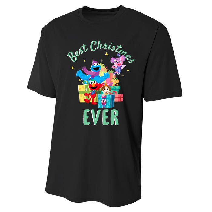 Street Merry Christmas Elmo Tango Abby Cadabby Performance Sprint T-Shirt