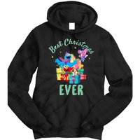 Street Merry Christmas Elmo Tango Abby Cadabby Tie Dye Hoodie