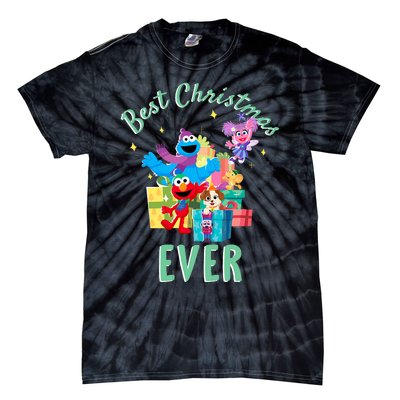 Street Merry Christmas Elmo Tango Abby Cadabby Tie-Dye T-Shirt