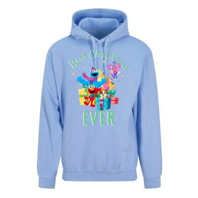 Street Merry Christmas Elmo Tango Abby Cadabby Unisex Surf Hoodie