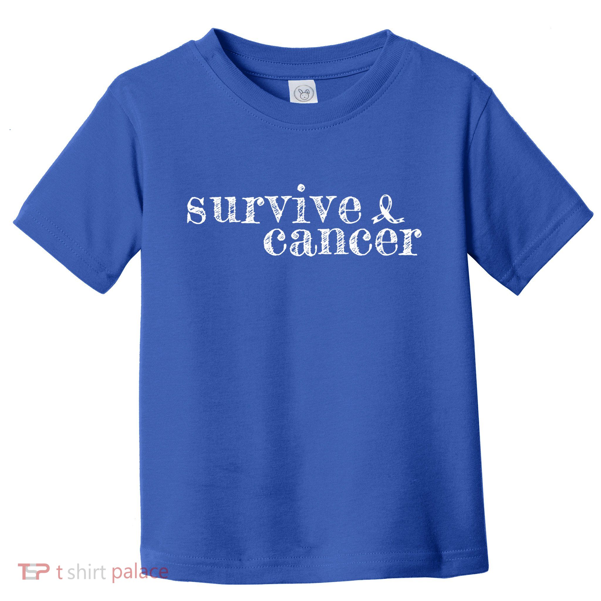 Survive Melanoma Cancer Survivor Wear Black Ribbon Vintage Gift Toddler T-Shirt