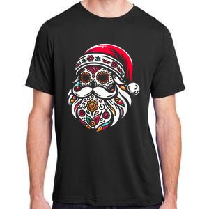 Santa Mexico Calavera Christmas Adult ChromaSoft Performance T-Shirt